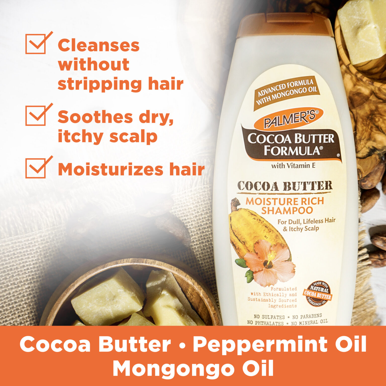 Palmer’s Cocoa Butter Formula Moisture Rich Shampoo 400ml – IBNKHALDUN ...